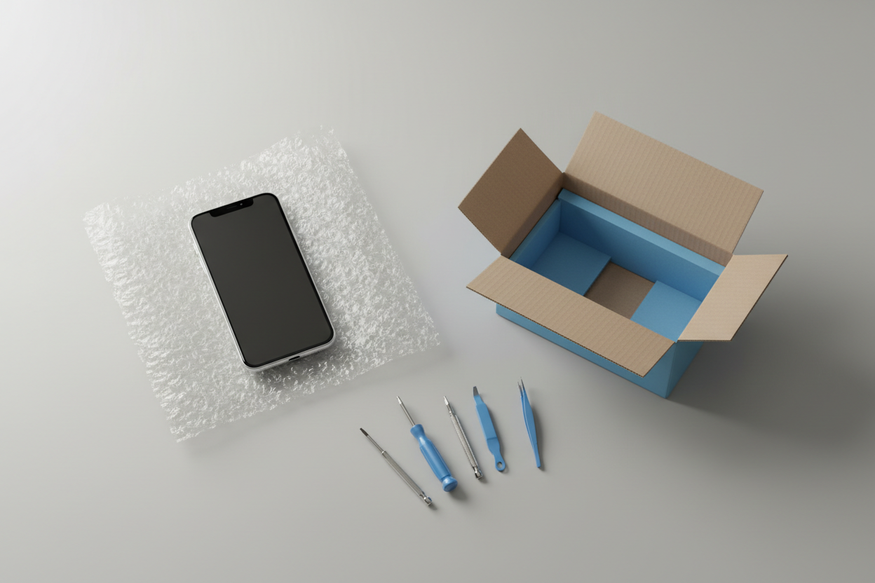 MAIL-IN REPAIRS PHONE WITHOUT LOGOS